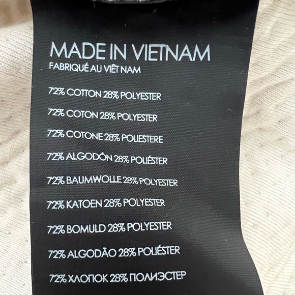 🎯Club Monaco Textured Sweatshirt Gray Size Large - Picture 8 of 12